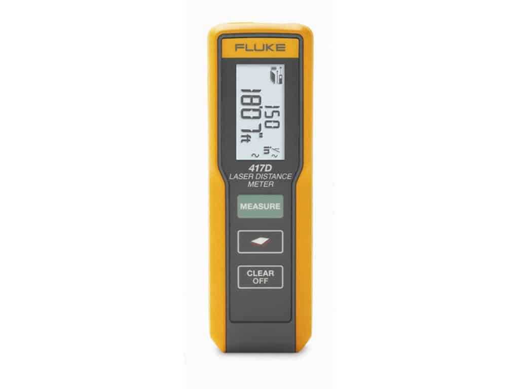 Fluke Red Laser Distance Meter, 40m, IP 54, with 2x 1.5V AAA Batteries