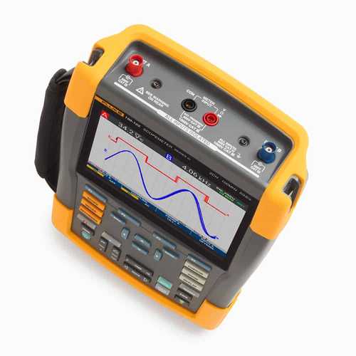 Fluke Scopemeter Portable Oscilloscope, 2 Channel, 100MHz, Color 190