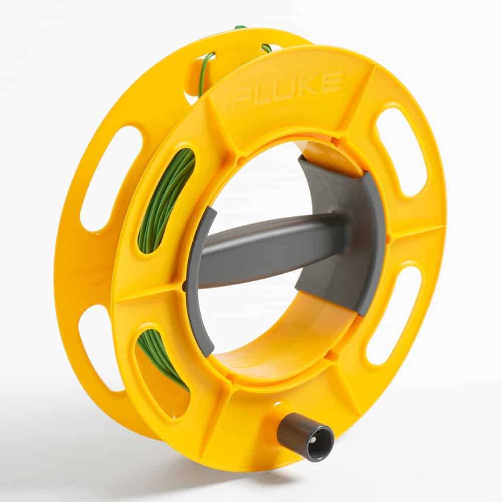 Fluke Ground/Earth Cable Reel, 25M Wire, Green