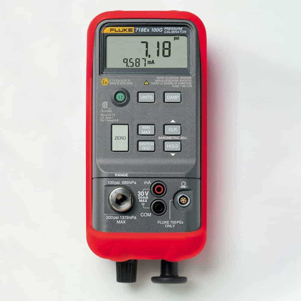 Fluke Intrinsically Safe Pressure Calibrator, -830 mBar to 7 Bar