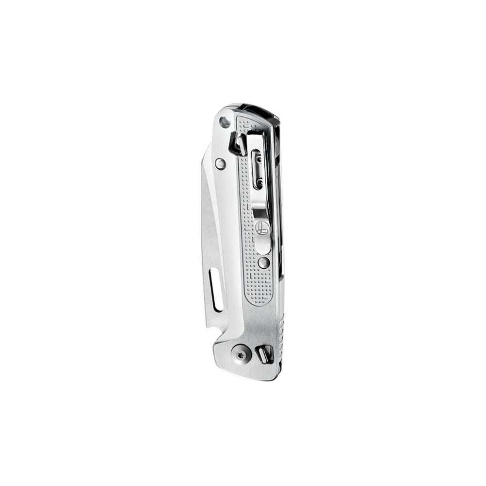 Leatherman Free® K2x - 8-in-1 Multi-Tool, Silver includes Combo Knife, AWL, 3x Screwdrivers, Package Opener, Bottle Opener and Pry Tool