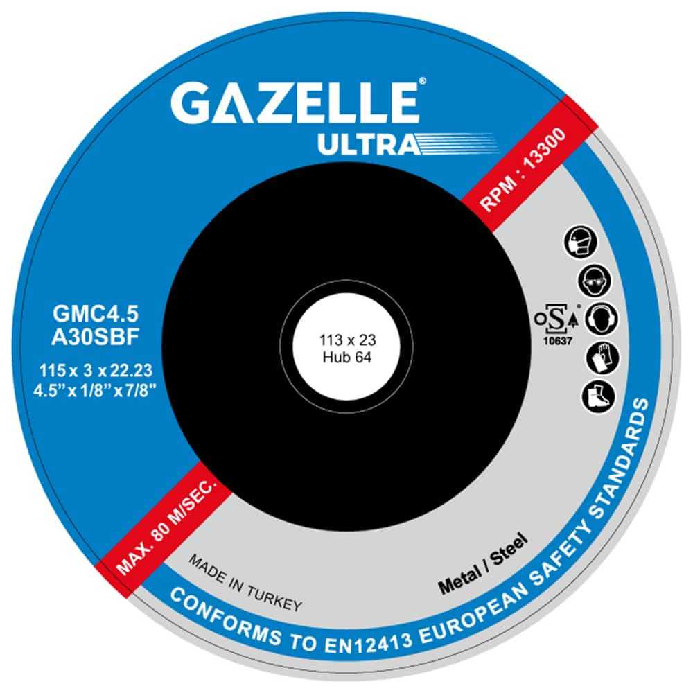 Gazelle 4.5 In. Metal Cutting Disc (115mm)