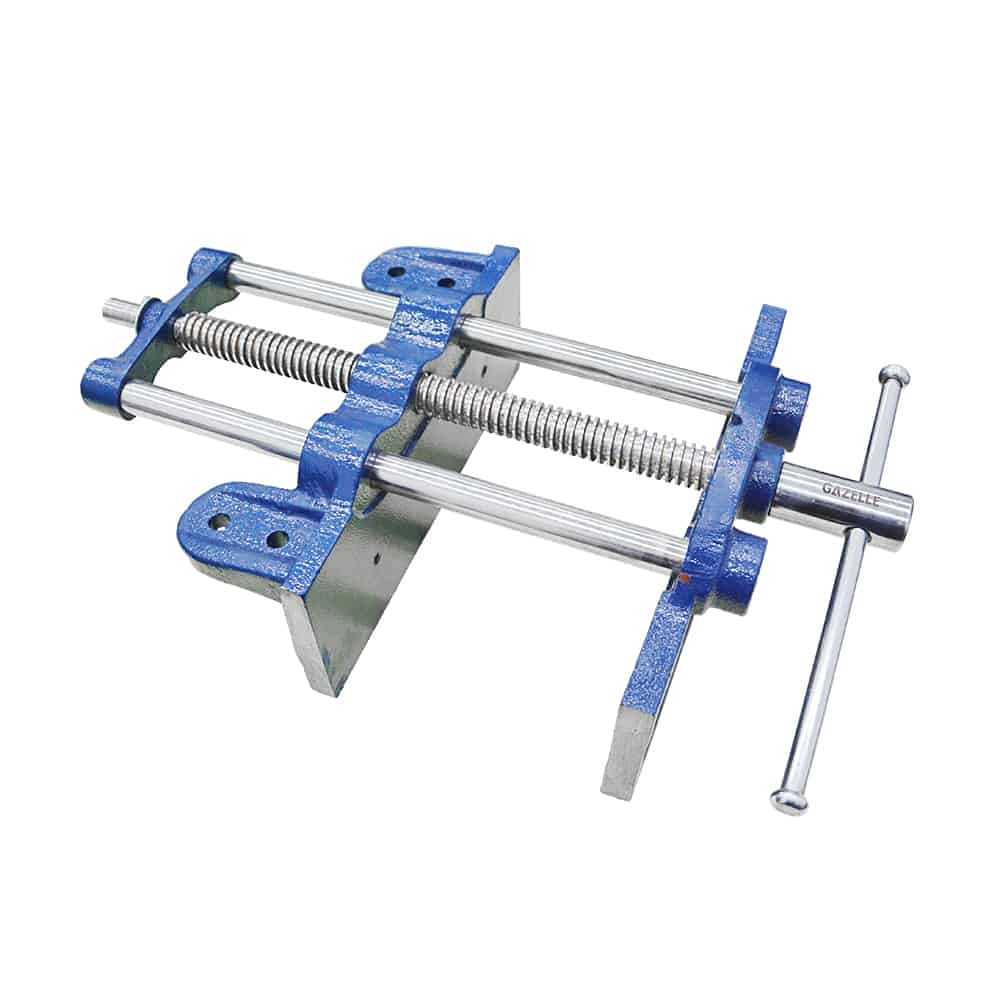 Quick release clearance bench vise