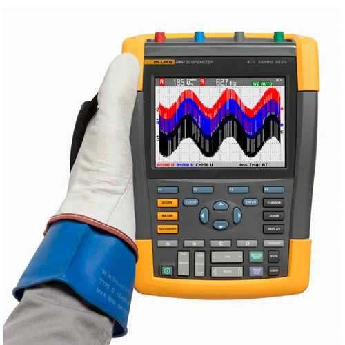 Fluke Scopemeter Oscilloscope, 2 Channel, 100Mhz 190102 Shop Online