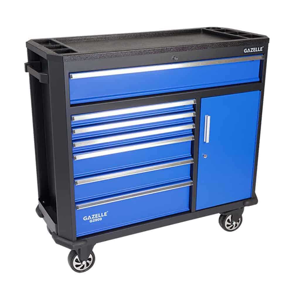 Gazelle 43 Inch 7-Drawer Rolling Tool Cabinet