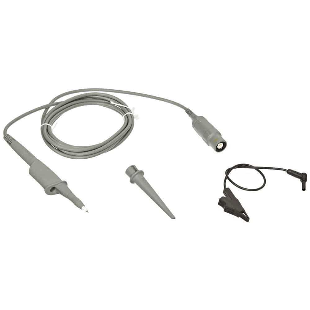 Fluke 10:1 Voltage Probe Set; Grey; 200 Mhz; 1.2M, 600 V Cat III
