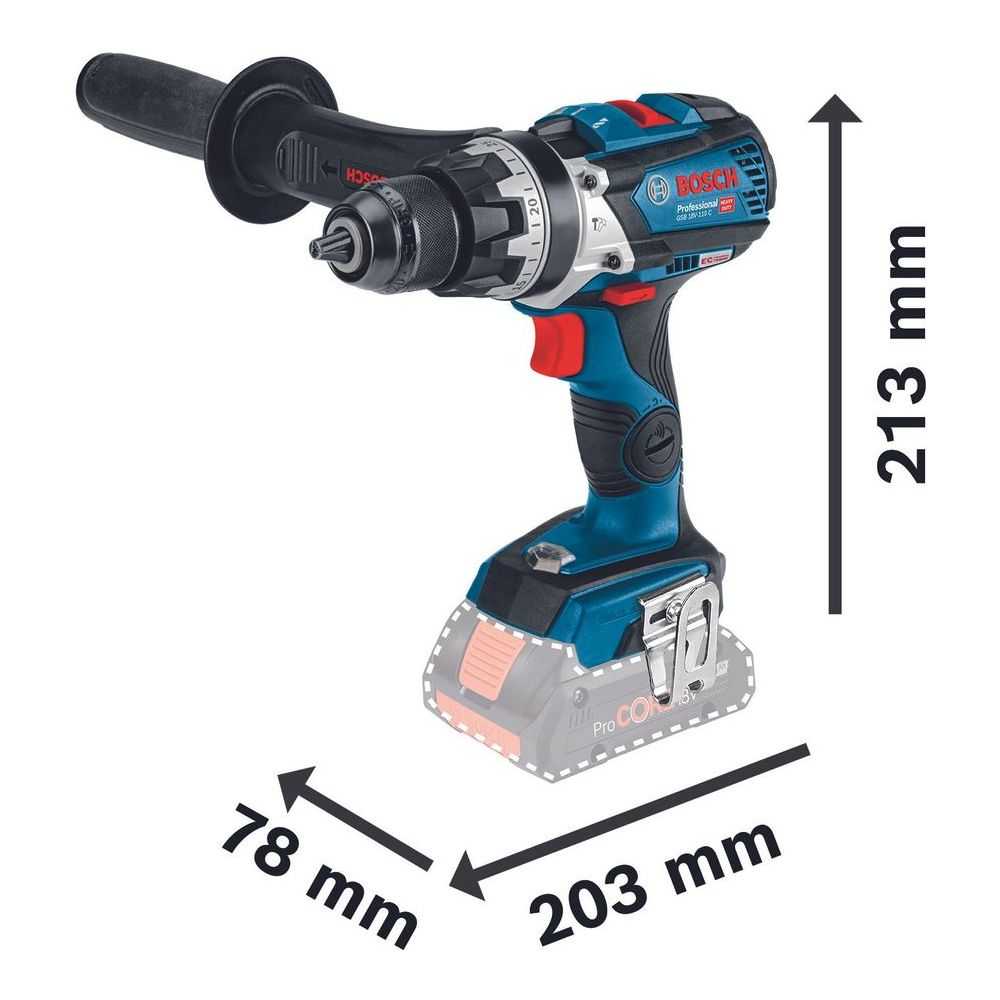 Bosch GSB 18V-110 C  5.0Ah KIT
