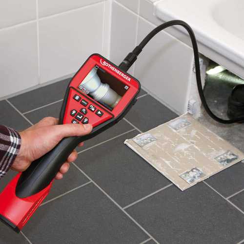 Rothenberger ROSCOPE i2000 - Handheld Drain Pipe Inspection System, 3.5 ...