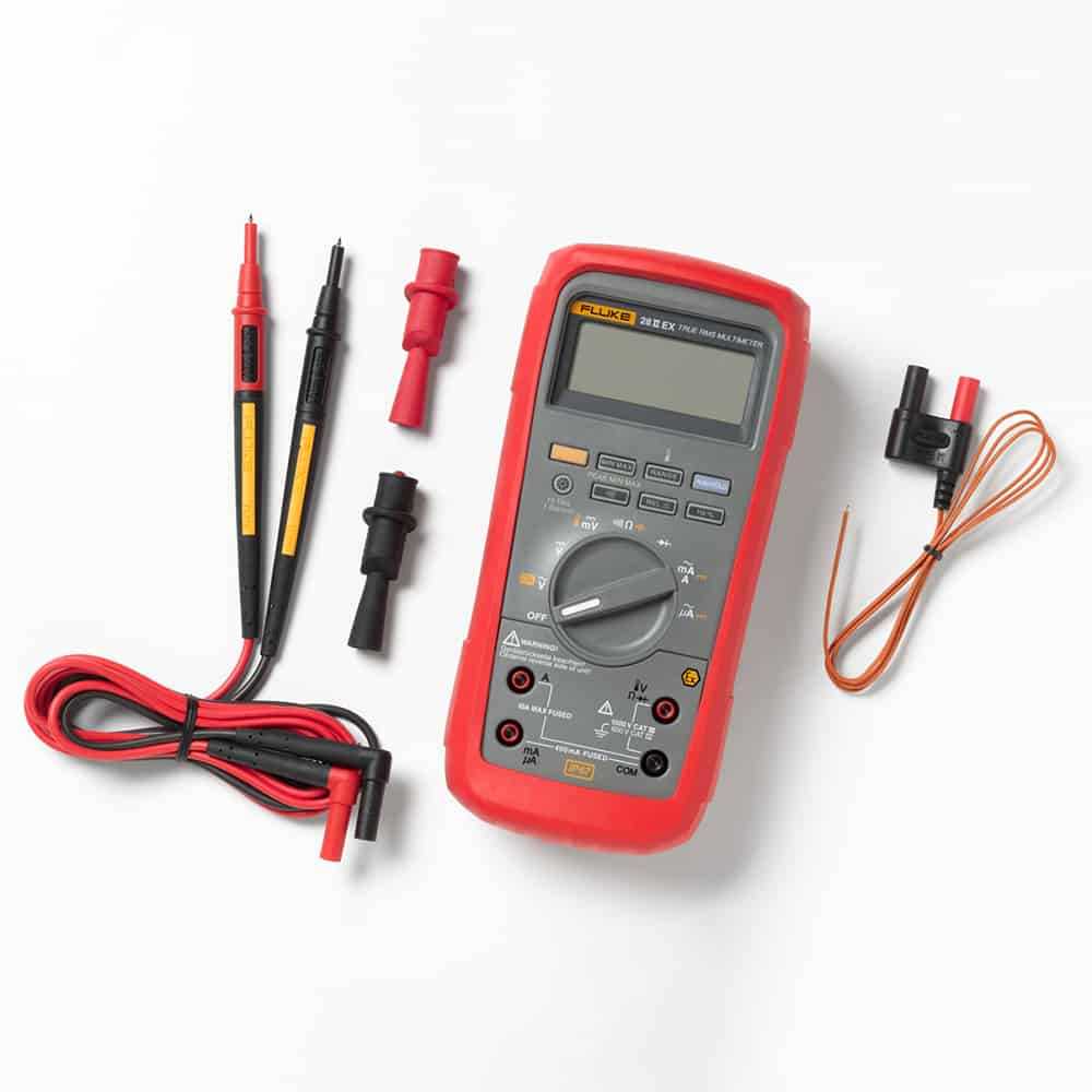 Fluke True RMS Industrial Multimeter, CAT IV 600V, 10A