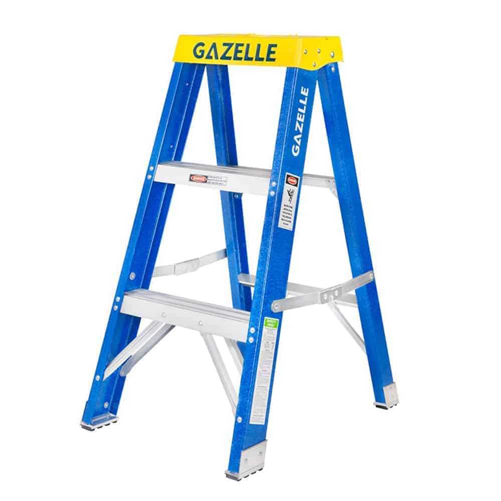 Gazelle 3ft Fiberglass Step Ladder (0.9m)